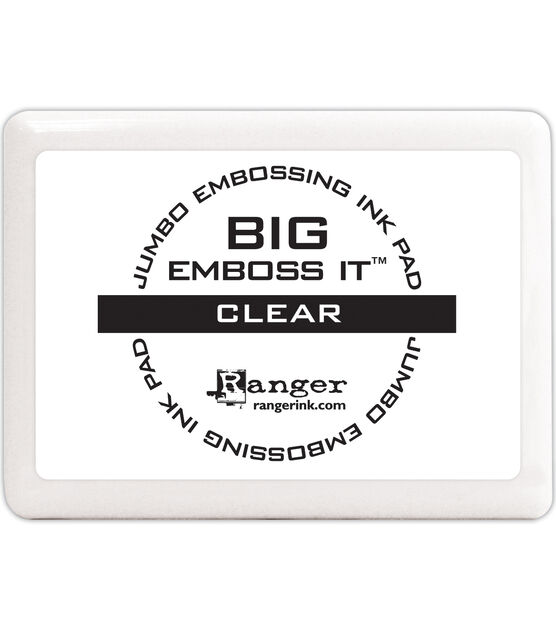 Big Emboss It Pad Clear