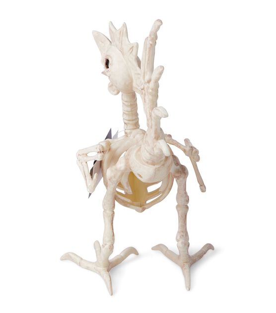 12" Halloween Skeleton Rooster by Place & Time, , hi-res, image 4