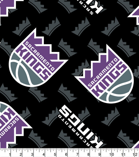 Sacramento Kings Fleece Fabric Logo Toss