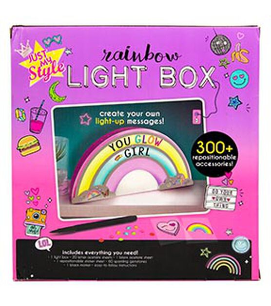 Just My Style Rainbow Light Box Kit