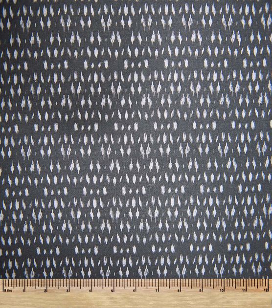 Geometric Blender on Black Quilt Cotton Fabric by Keepsake Calico, , hi-res, image 2