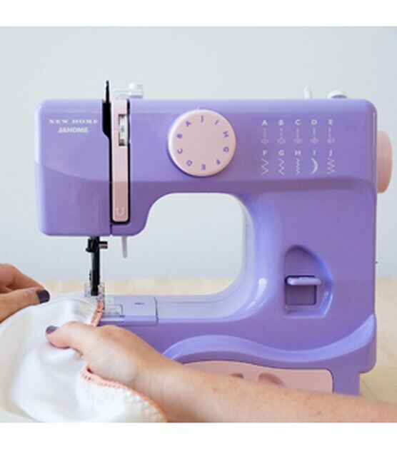 Janome Derby Portable Sewing Machine  Lady Lilac, , hi-res, image 3