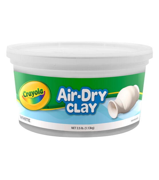 Crayola Air-Dry Clay, White – Crayola Canada