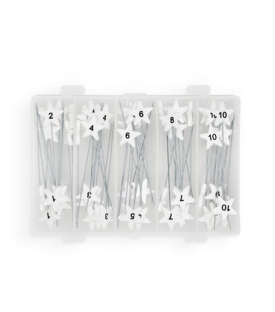 Dritz - Flat Flower Head Pins 50 pc - #68 - Muted – Jordan Fabrics
