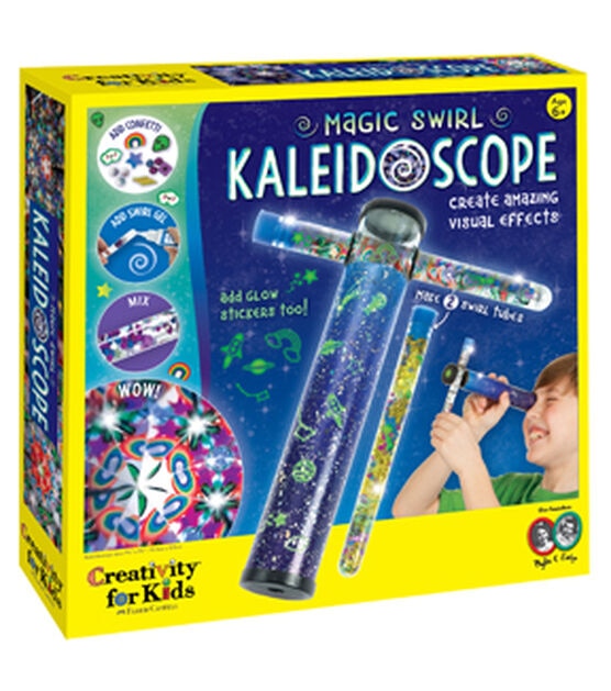 Faber-Castell 10" Magic Swirl Kaleidoscopes Kit, , hi-res, image 1