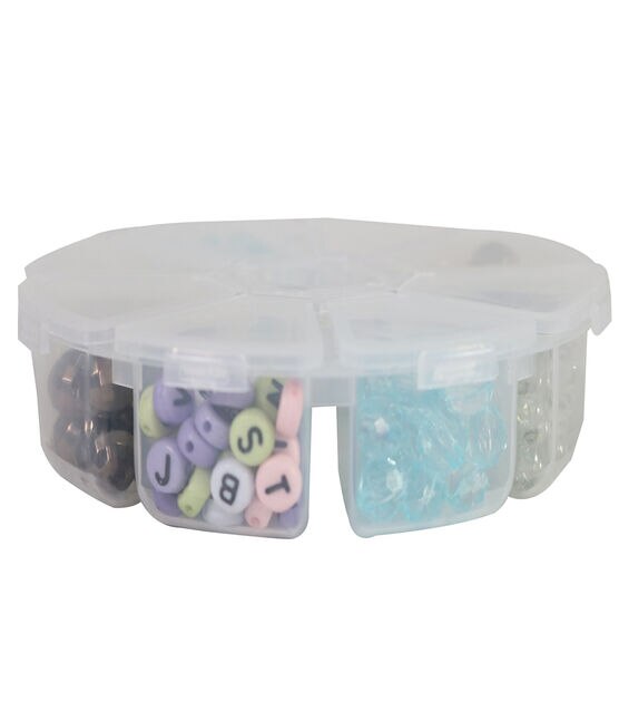 Everything Mary 4 Plastic 8 Compartment Ring Box