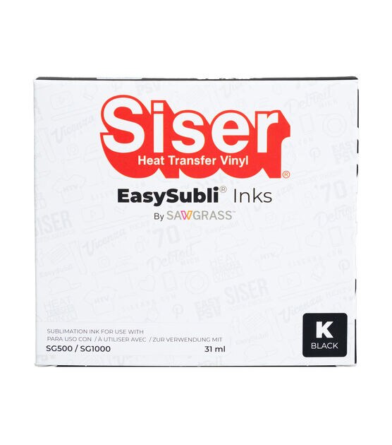 Siser EasySubli Sublimation Ink - Black
