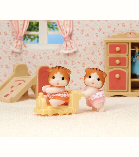 Calico Critters 1.75'' Maple Cat Twins, , hi-res, image 2