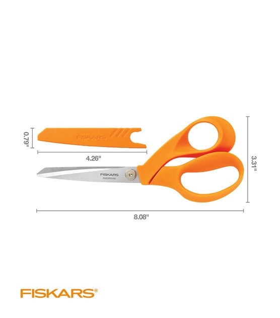 Fiskars 8in Razor Edge Scissors, , hi-res, image 4