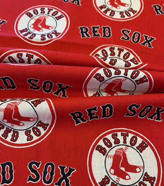 Fabric Traditions Boston Red Sox Cotton Fabric Red, , hi-res, image 3