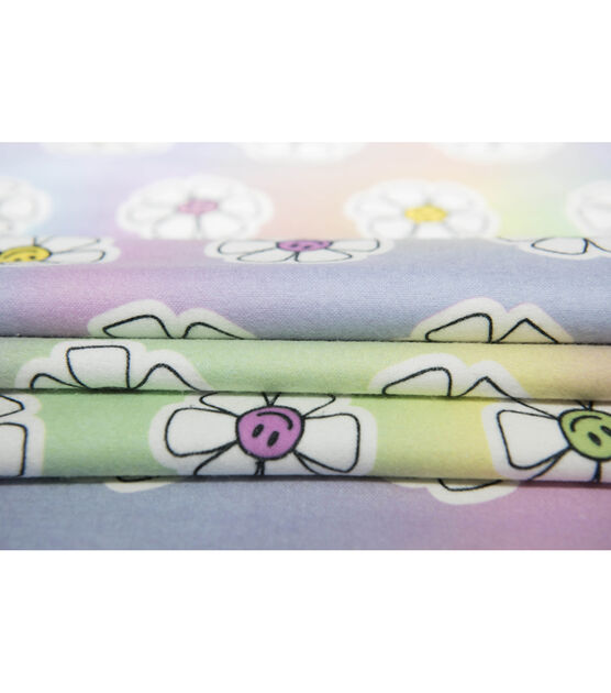Super Snuggle Happy Daisy Flannel Fabric, , hi-res, image 3