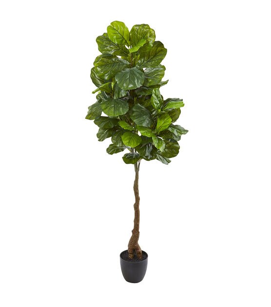 Nearly Natural Fiddle Leaf Fig Tree 64"