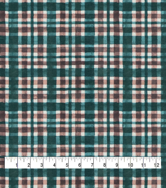 Plaid Super Snuggle Flannel Fabric, , hi-res, image 3