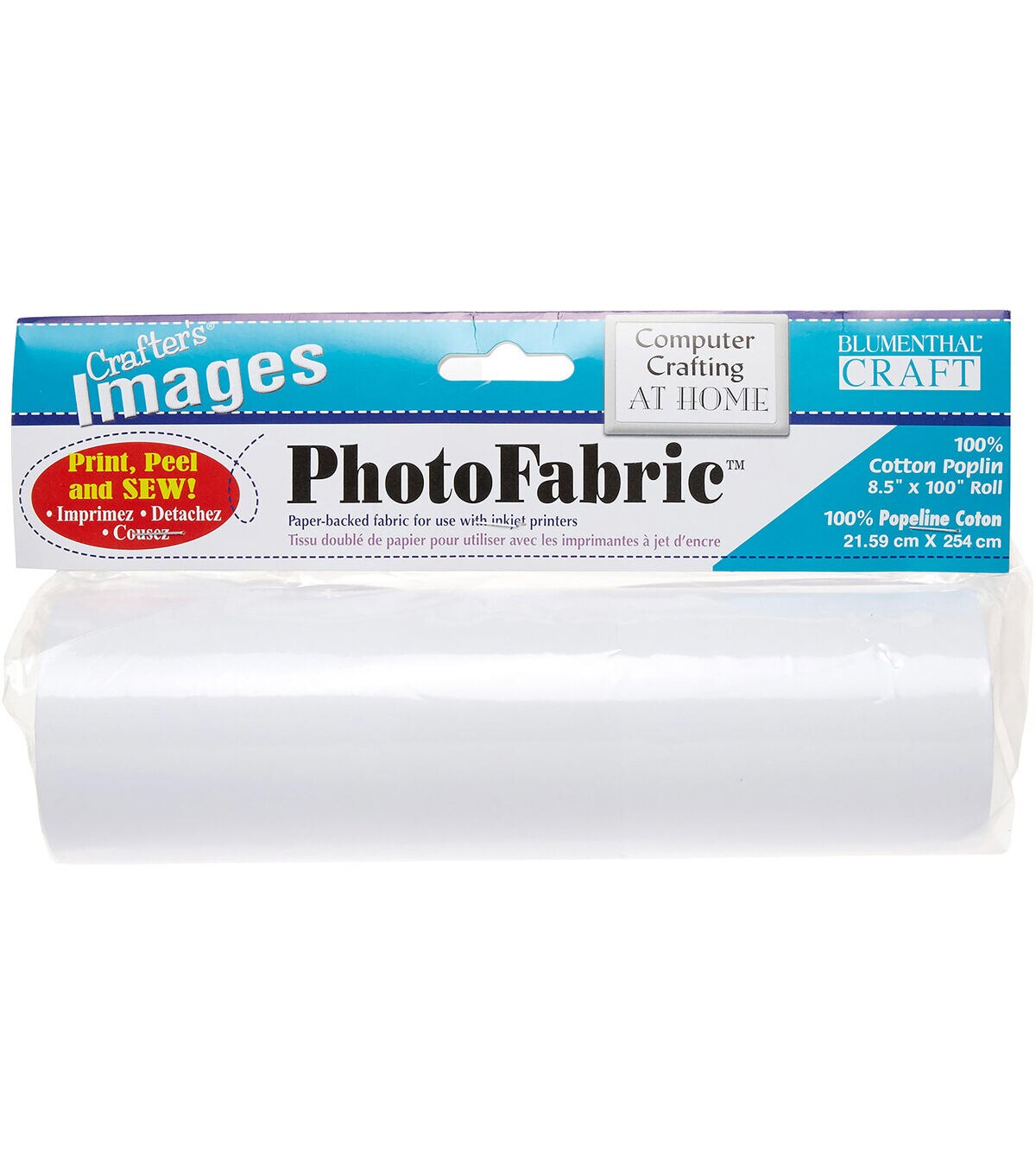 PhotoFabric Cotton Poplin Fabric Sheets 5 sheets 