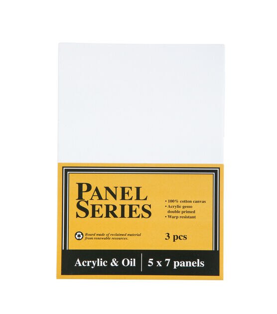 5" x 7" Series Panels Value Cotton Canvas 3pk by Artsmith, , hi-res, image 3