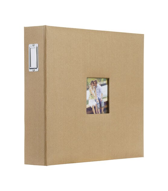 Park Lane 12in x 12in Ring Binder Album - Kraft, , hi-res, image 4