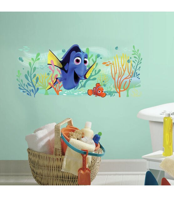 RoomMates Giant Graphic Finding Dory and Nemo, , hi-res, image 2