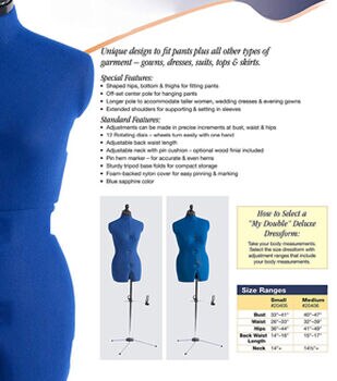 Dritz My Double Designer Adjustable Dress Form & Reviews - Wayfair