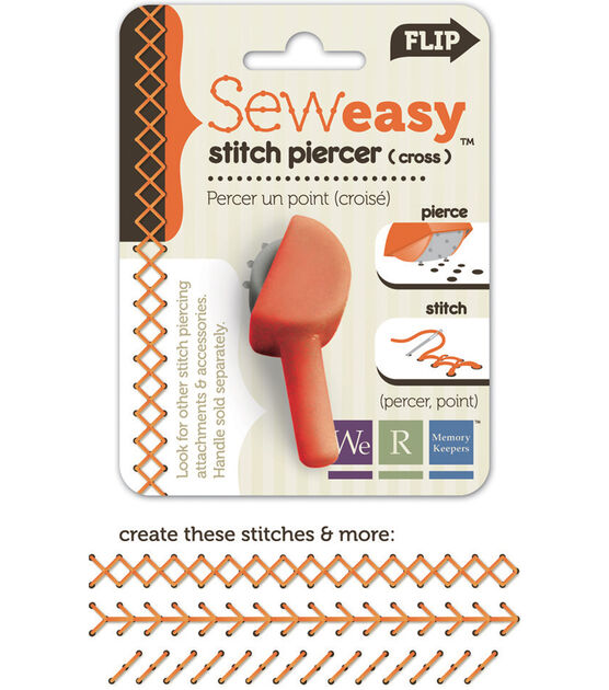 We R Memory Keepers Sew Easy Stitch Piercer Cross