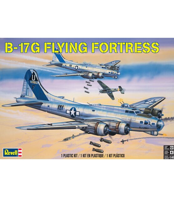 Revell B17G Flying Fortress Airplane Plastic Model Building Kit