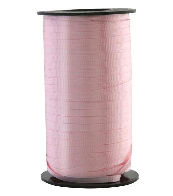 Offray Splendorette Curling Ribbon 3/16''x350 yds Pink