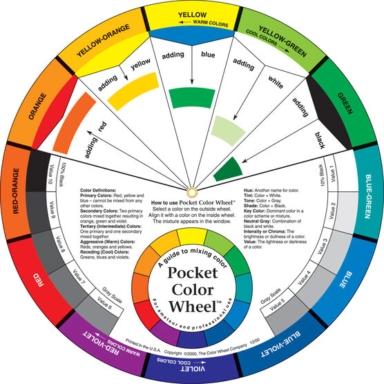 Pocket Color Wheel 5.125"
