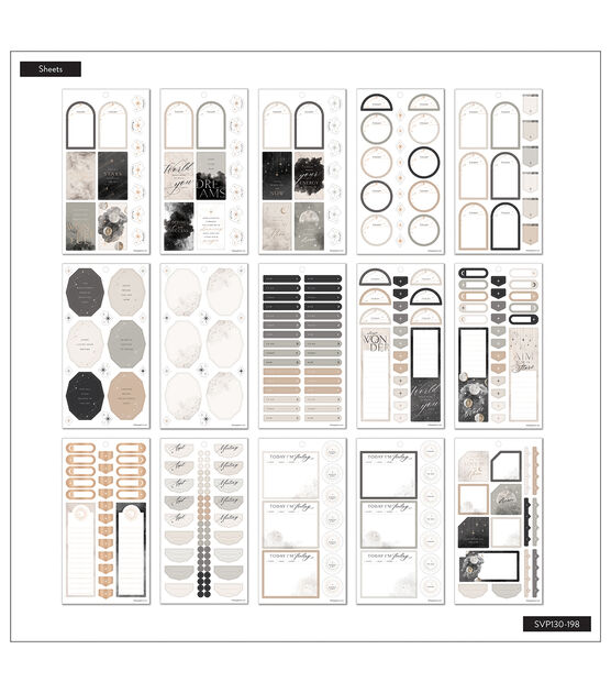 531pc Celestial Elegance Happy Planner Stickers, , hi-res, image 3