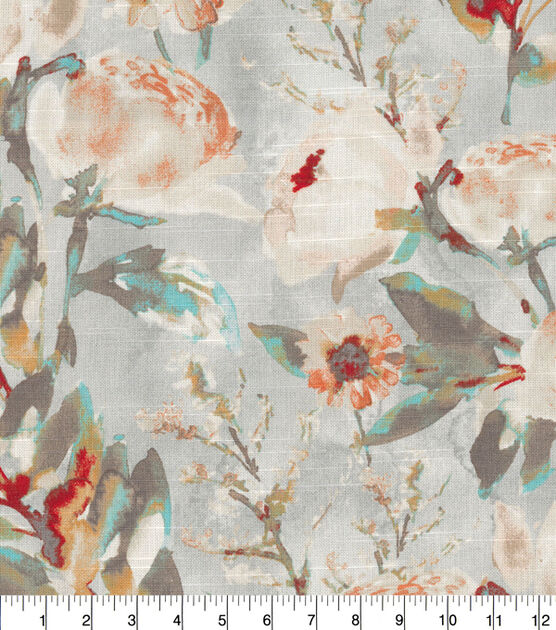 Kelly Ripa Home Upholstery Decor Fabric Flower Mania Shell
