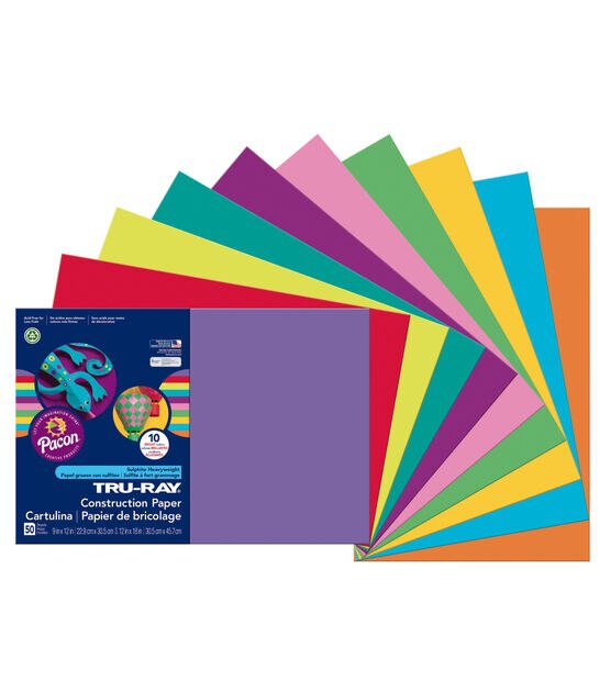 Buy Construction Paper Assorted Colors, SM Stationery