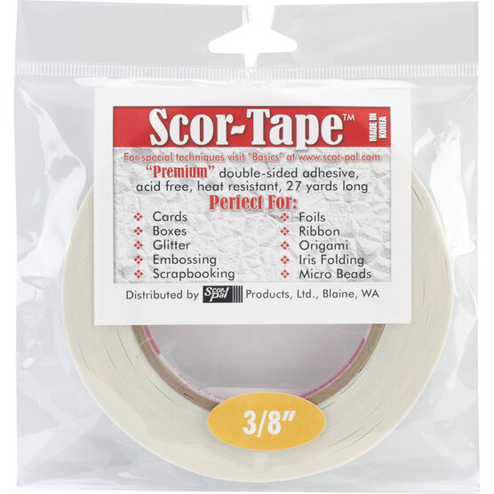 $5/mo - Finance Scor-Pal SP203 Scor-Tape 1/2 X 27yds- (Тwo Рack)