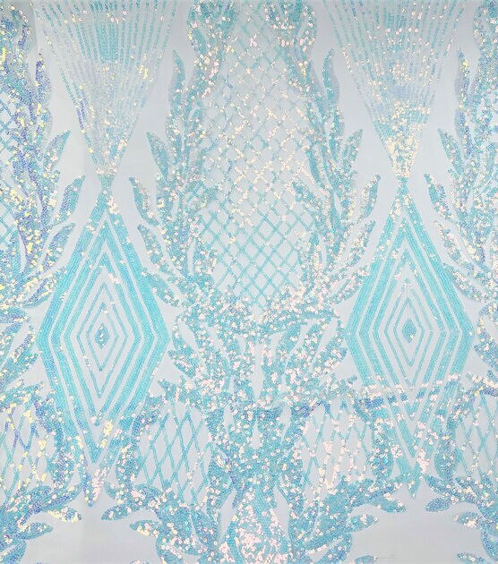 Tapestry Sequin Panel Irides Fabric, , hi-res, image 1