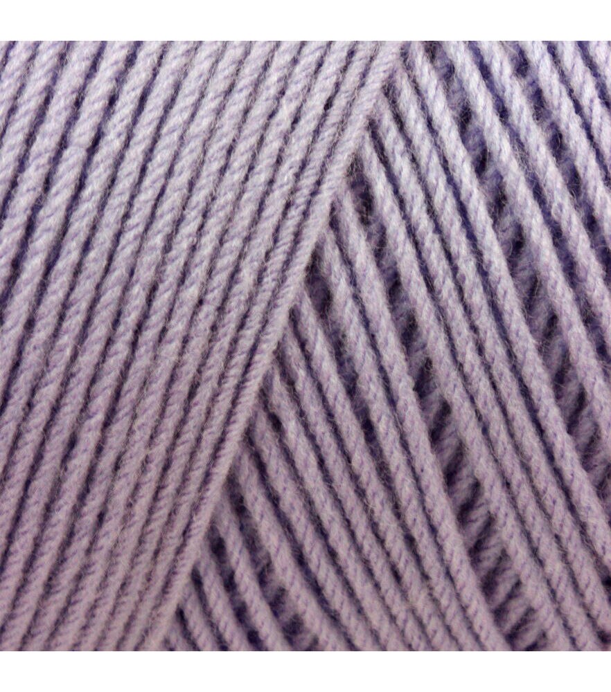 Caron One Pound 800yds Worsted Acrylic Yarn, Lilac, swatch, image 4
