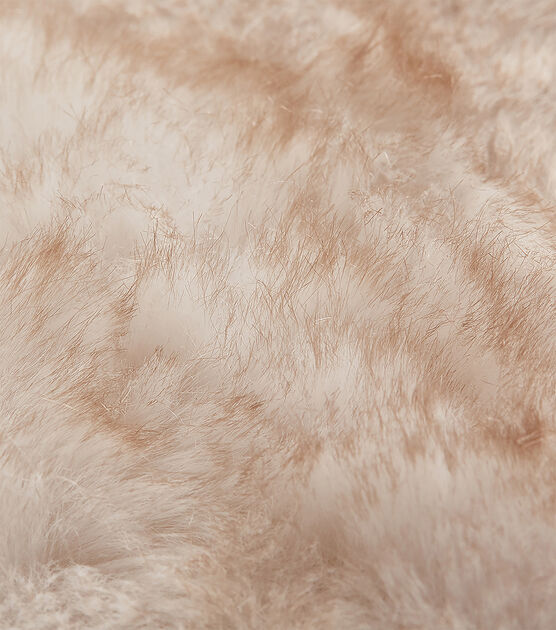Fashion Faux Fur Fabric Eskimo Cream Brown | JOANN