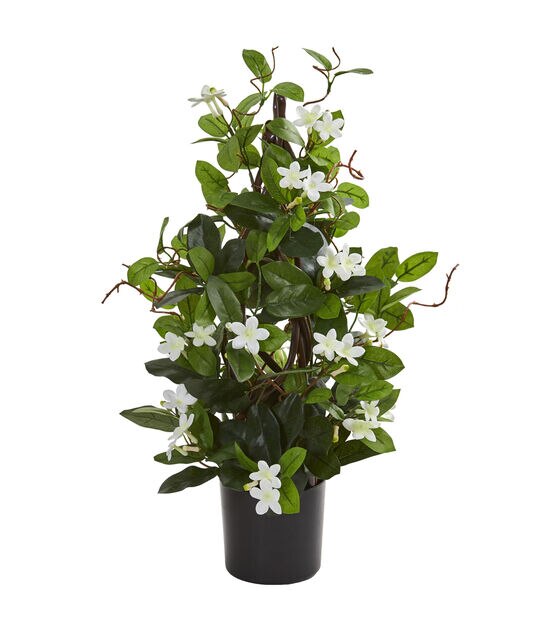 Nearly Natural 24in. Stephanotis Artificial Climbing Plant
