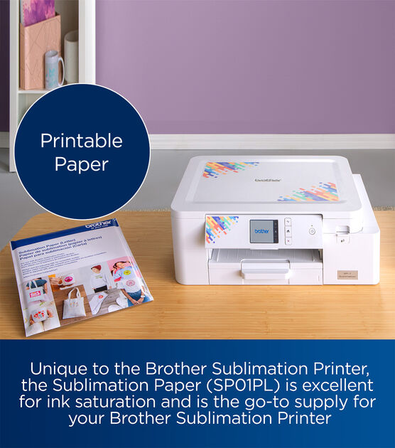 Brother - SP01PL 8.5 x 11 Sublimation Paper - 100 Count