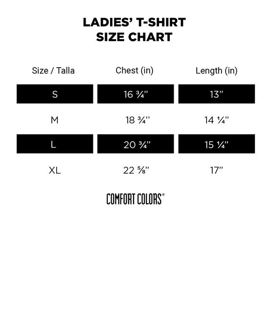 Comfort Colors Ladies T-Shirt Medium, , hi-res, image 2