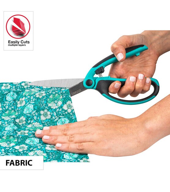 SINGER Heavy Duty Fabric Scissors, 9.5 Dressmaker Shears with Comfort Grip  Handles