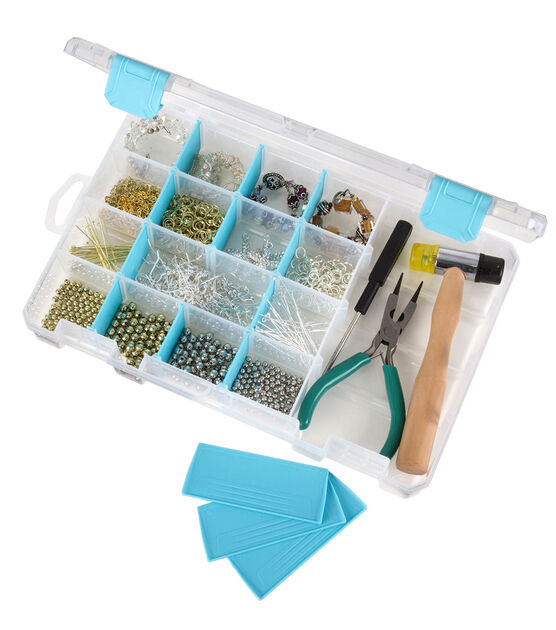 ArtBin Tarnish Inhibitor 4 16 Compartment Box 10.75"X7.375"X1.75" Translucent, , hi-res, image 5