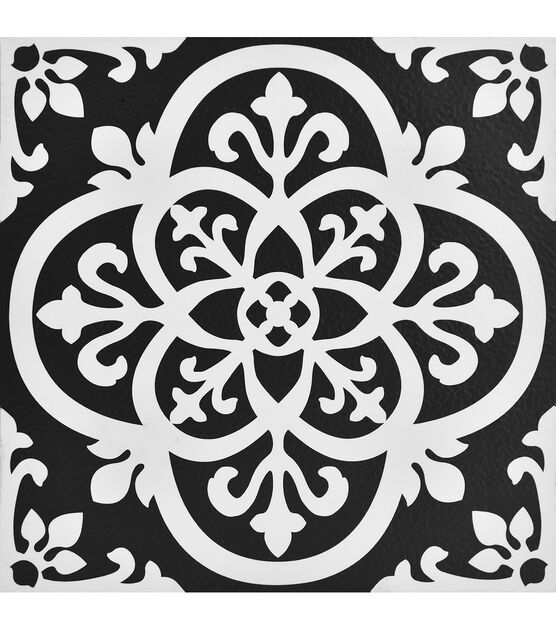Floorpops Peel & Stick Floor Tiles Gothic