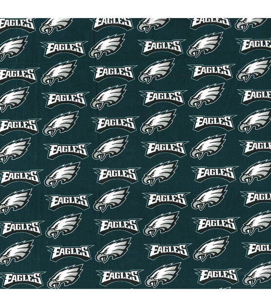 Fabric Traditions Philadelphia Eagles Cotton Fabric Logo, , hi-res, image 2