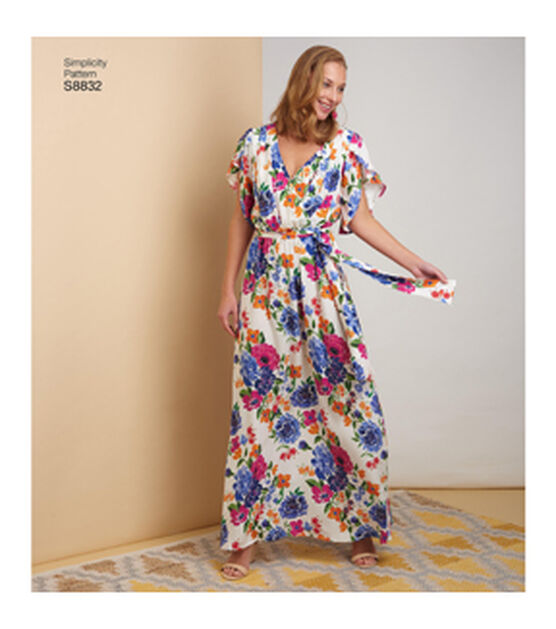 Simplicity S8832 Size 6 to 22 Misses Dress Sewing Pattern, , hi-res, image 3