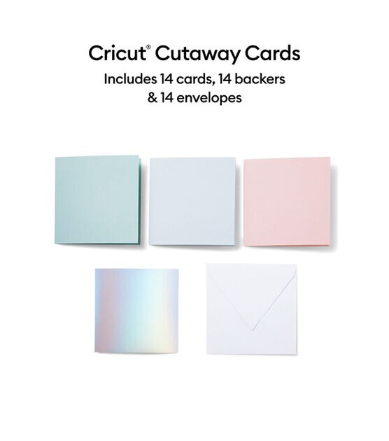 Cricut Joy 24ct Watercolor R20 Cards & Envelopes