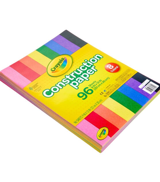 Crayola Construction Paper Pad, 9 x 12 - 96 sheets