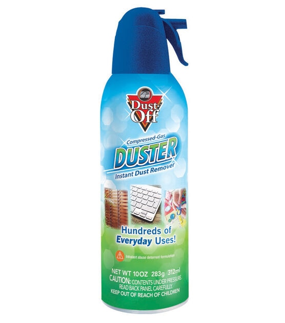 Dust Off Compressed Gas Duster Instant Dust Remover 10oz