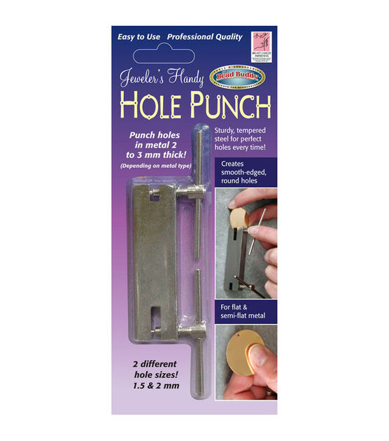 Two Hole Metal Hole Punch for Jewelry