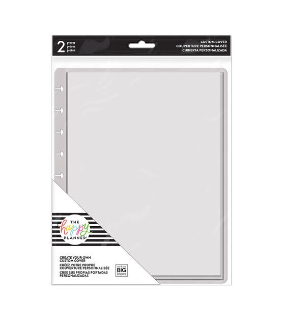 Happy Planner 2pk Create Your Own Custom Covers Clear