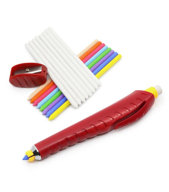 Chalk Pencil and Sharpener Set