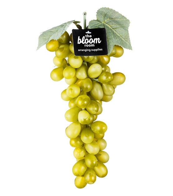9" Realistic Green Grapes by Bloom Room, , hi-res, image 2