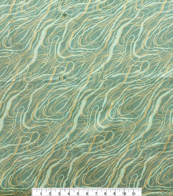 Green Blender Marble Blender Quilt Cotton Fabric by Keepsake Calico, , hi-res, image 2