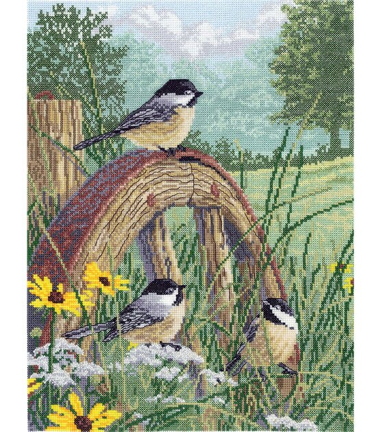 Janlynn 11" x 14" Meadow's Edge Counted Cross Stitch Kit, , hi-res, image 2